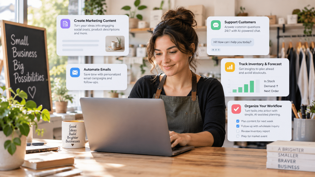 A Simple Guide for Small Businesses to Start Using AI Today